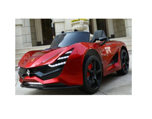2023년 신제품 12볼트 아이용 전기차 두 개의 문이 열린 자동차 브라운색