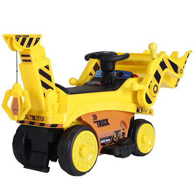2022 Kids12v Ride On Bulldozer 야외 전기 발굴기 어린이용 건설 차량