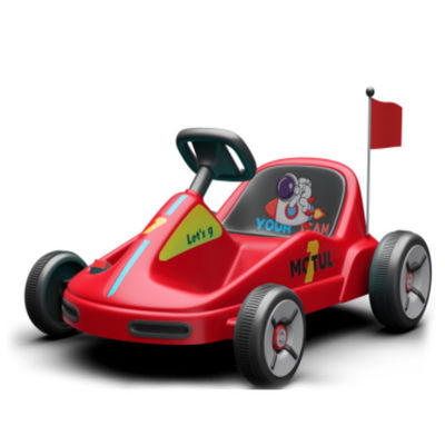 2024 Ride On Toy 2.4G 원격 제어 카트 전력 디스플레이 및 볼륨 조정