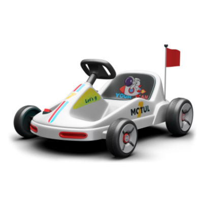 2024 Ride On Toy 2.4G 원격 제어 카트 전력 디스플레이 및 볼륨 조정