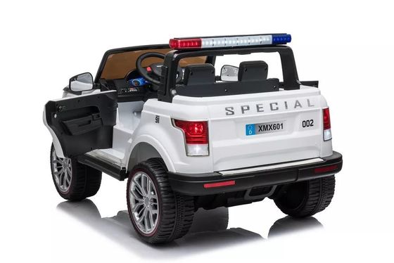 블랙 라이드 오브 베이비 전기 경찰 SUV 차와 원격 제어 장난감