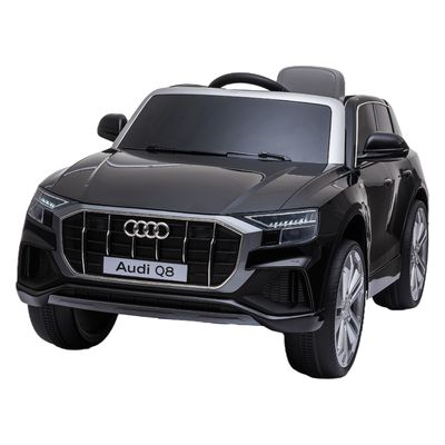 라이드 온 토이 2022 허가된 6V 12V 배터리 전기 어린이 SUV 음악과 오렌지색 조명