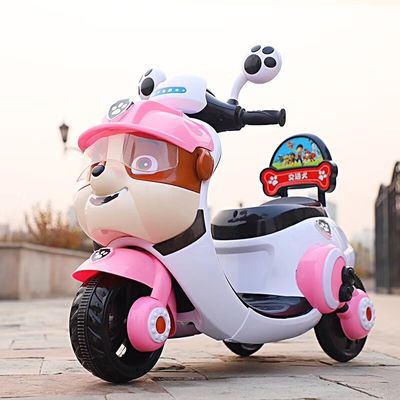 494PCS 어린이용 전기 오토바이크 삼륜자전거 장난감 차에 타기 2~5세 어린이용