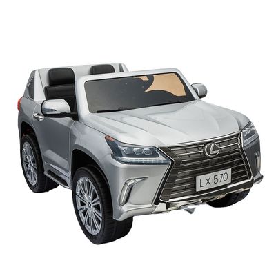 블루 페인팅 컬러 차에 타고 다니는 아기 12v 전기 SUV 장난감 리모컨과 음악