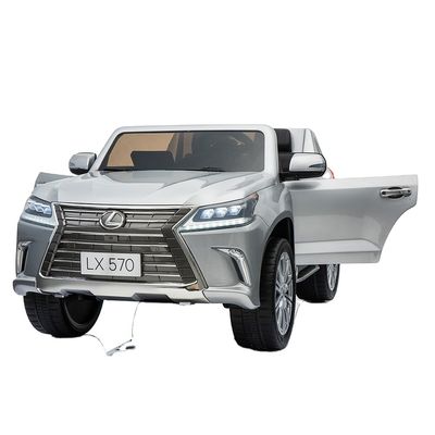 블루 페인팅 컬러 차에 타고 다니는 아기 12v 전기 SUV 장난감 리모컨과 음악
