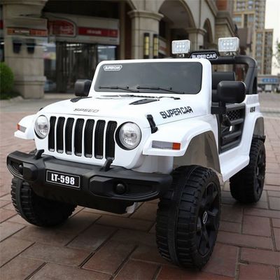 2022 전기 어린이 자동차 4x4 스포츠 드라이브 야외 어린이용 PP 플라스틱