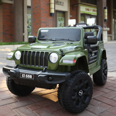 2022 전기 어린이 자동차 4x4 스포츠 드라이브 야외 어린이용 PP 플라스틱