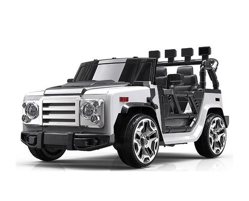 노란색 24V 2석 어린이 전기 자동차 2022년 어린이용 자동차