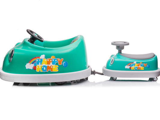 Unisex Ride on Electric Bumper Cars with Carry Handle and Remote Control 유니섹스 운전 전동차 버머 자동차