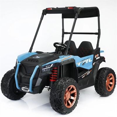 어린이용 전기 4x4 부기카 사륜 구동 가죽 좌석 및 베이킹 페인트 옵션