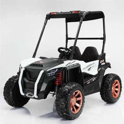 리모컨 12v UTV 4x4 전기 버거 자동차 장난감 어린이용 플라스틱 재료