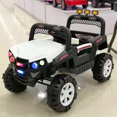 MP3 소켓과 리모컨 2 좌석 SUV 장난감 12v 배터리 전기 자동차